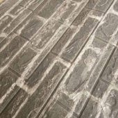 Renkli Duvarlar 3D Koyu Gri Tonlu Kendinden Yapışkanlı Duvar Kağıdı Paneli NW24 thumbnail 2