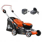 Oleo-Mac Gi 44 P 5.0 Ah Akülü Çim Biçme Makinesi + Şarj Aleti - 1