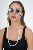 Fimo Mavi Nazar Gözlük Zinciri - Kolye - Bileklik - 2