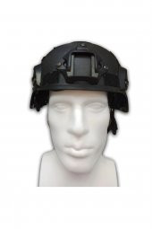 Siyah Koruyucu Başlık Miğfer Askeri Airsoft Paintball Kask - 1