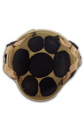 Haki Koruyucu Başlık Miğfer - Askeri Airsoft Paintball Kask - 6