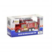 Asya Oyuncak C4554-FD3 Sürtmeli Metal İtfaiye 1:64 - 1