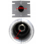 Swazer Tırpan Çapalama Aparatı Akrep Akrobat Eğilmez Dökme Çelik Bıçak 26mm 9 Diş - 4