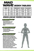 Mad Wave Erkek Siyah Çocuk Jammer Yüzücü Mayosu thumbnail 6