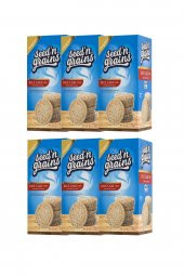 Seedn Grains Rice Cake Pirinç Patlağı 135 gr 6 Adet - 1