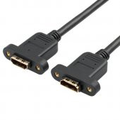HDMI Panel Tipi Dişi - Dişi Ara Kablo - 20 cm - 1