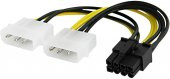 8 Pin to 2x Molex Ekran Kartı Power Kablosu - 1