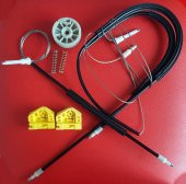 Renault Kangoo 2 & Mercedes Citan Sol Cam Kriko Teli ve Tamir Set - 1