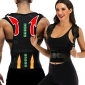 Dik Duruş Bel Sırt Ağrısı Destek Kamburluk Önlemek Için Omurga Postur Düzeltici Aparat thumbnail 1