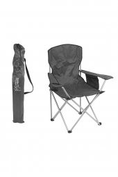 Summit Quebec Katlanır Kamp Sandalyesi Indigo S.Grey Grey - 1