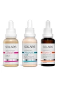 Solaris Kolajen Cilt Bakım Serumu+ Hyaluronic Acid Cilt Bakım Serumu+ C Vitamin Cilt Bakım Serumu - 1