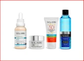 Solaris Avantaj Paketi Hyaluronic Acid Serum-Yaşlanma Karşıtı Krem-Yaşlanma Karşıtı Güneş Krem-Tonik - 1