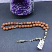 DOĞAL TAŞ YILDIZ TAŞI KAHVE 8MM - 1