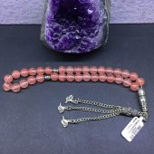 DOĞAL TAŞ KUVARS PEMBE 8MM F - 1