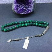 DOĞAL TAŞ MALAKİT 8MM thumbnail 1