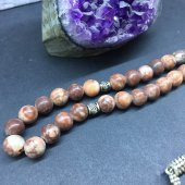 DOĞAL TAŞ JASPER KIRMIZI 8MM - 3