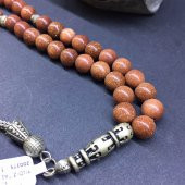 DOĞAL TAŞ YILDIZ TAŞI KAHVE 8MM - 2