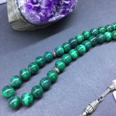 DOĞAL TAŞ MALAKİT 8MM thumbnail 3