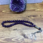 DOĞAL TAŞ AMATİST 8MM F - 1