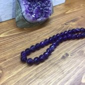 DOĞAL TAŞ AMATİST 8MM F - 3