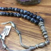 DOĞAL TAŞ JASPER SİYAH 8MM. - 3
