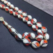 GÜMÜŞ GÜMÜŞ K.MİNE 10X12 ARPA TESBİH thumbnail 2