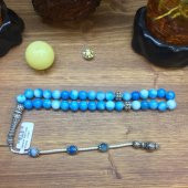 GÜMÜŞ LARİMAR GÜMÜŞ TESBİH 8MM - 3