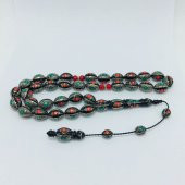 OSMANLI SARAYI YÜSUR GÜMÜŞ YSL 13X15 TESBİH thumbnail 3