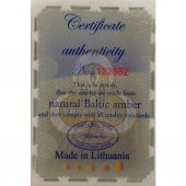 KEHRİBAR DAMLA KHR GÜMÜŞ 9MM KÜRE1 - 2