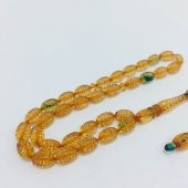 KEHRİBAR SIKMA KHR 33 7X11 TESBİH (İŞLEMELİ1) thumbnail 3