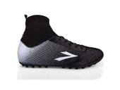 Lig Çoraplı Halı Saha Ayakkabısı Siyah 56 Simav Pu-H - 1