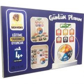 Moon Beavers Günlük Planım Ahşap Eğitici Oyun - 2