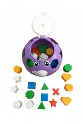 9 Parça Saatli Bultak Bebek Çocuk Zeka Gelişim Seti Sevimli Bul tak Prizma Şekilleri Bulma Oyuncağı - 2