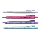 Faber-Castell Versatil Kalem Econ 0.7 MM şeffaf 10 lu paket Karışık - 1