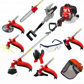 Swazer 7 Süper Set 4X4 Hp 2 T Yan Tipi Benzinli Motorlu Tırpan Ot Çim Çayır Biçme Kesme Makinesi - 1