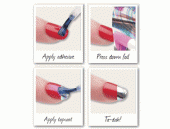 Tırnak Süsleme Seti Fab Foils - 3