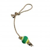 Evcil Hayvan Halatlı Tenis Topu Oyuncağı Köpek Oyuncak - 2