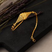 Yaprak Sarı Altın Takı Seti thumbnail 5