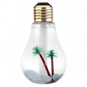 Led Işıklı Hava Nemlendirici Buhar Makinası Ampul Şekilli - 4