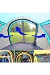 4 Kişilik Kolay Kurulum Havada Açılan Otomatik Kamp Aile Plaj Çadırı (240x150x105) Cm - 4