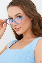 ModaLucci Yeni Sezon Unisex Mavi Işık Korumalı Bilgisayar Gözlüğü - 3