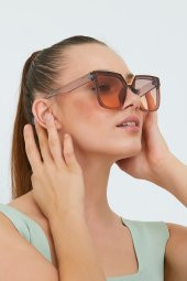 ModaLucci Kadın Güneş Gözlüğü Bal 6891436300638 - 3