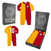 Galatasaray Orijinal Uzun Kol Bebek Body Tulum Ahşap Kutulu - 5