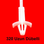Dübelli Uzun Dübel Kablo Bağı 3.6X125 DKBU_320 1.000 Adet - 1