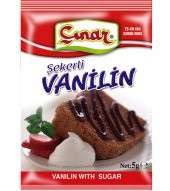 ÇINAR BAHARAT ŞEKERLİ VANİLİN 5 GR 10 lu - 1