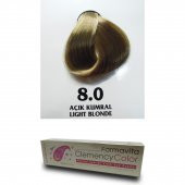 Farmavita Clemency Color Saç Boyası 60ml  8.0 Açık Kumral thumbnail 2