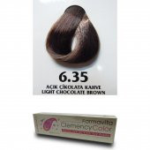 Farmavita Clemency Color Saç Boyası 60ml  6.35 Açık Çikolata Kahve - 2