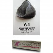 Farmavita Clemency Color Saç Boyası 60ml  6.1 Koyu Küllü Kumral thumbnail 2