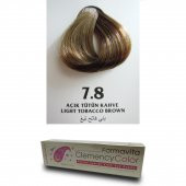 Farmavita Clemency Color Saç Boyası 60ml  7.8 Açık Tütün Kahve thumbnail 2