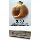 Farmavita Clemency Color Saç Boyası 60ml  8.33 Yoğun Işık Altın Sarı thumbnail 2